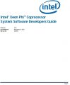 Icon of Intel Xeon Phi System Software Developers Guide