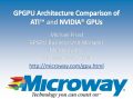 Icon of GPGPU Architecture And Performance Comparison 2010