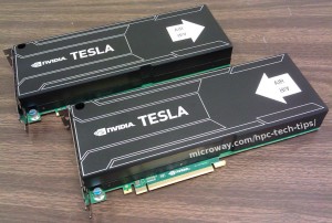 Tesla K10 GPUs feature two different airflow directions