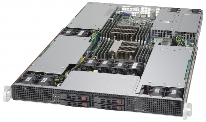 NumberSmasher 1U Tesla GPU Server- 1029GR-TR