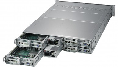 NumberSmasher Xeon 2U Twin² Systems (Four Servers in 2U) - Supermicro 221BT-HTR