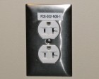 Picture of NEMA 5-20 Electrical Outlet Domestic AC USA