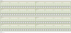 Diagram depicting the CPU cores, cache, and memory in the NVIDIA DGX A100